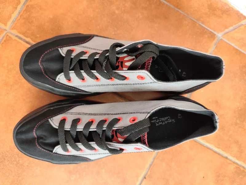 Sneakers gri/negru EMP Five Finger Death Punch mărimea 42