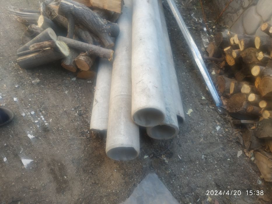 Асбестовые трубы.