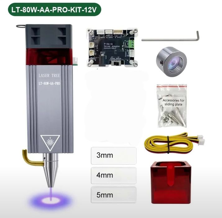 Лазерный модуль 80 ватт