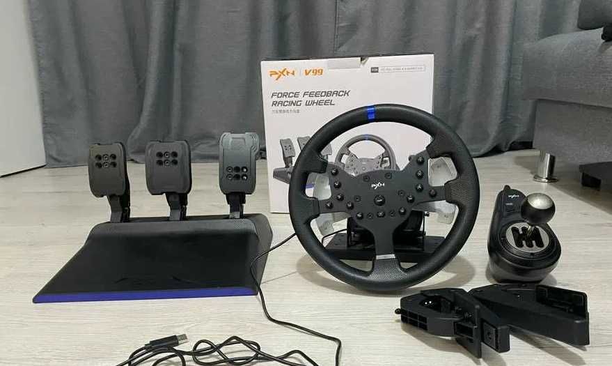 Игровой руль PXN V99