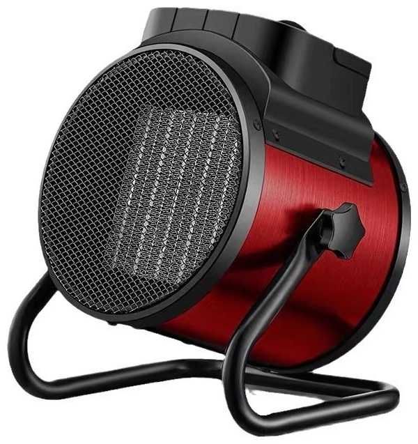 Тепловентилятор красный