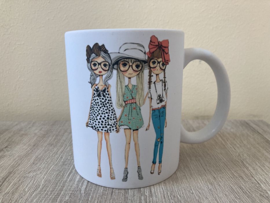 Чаша Честит Великден с име, фирмено лого или послание