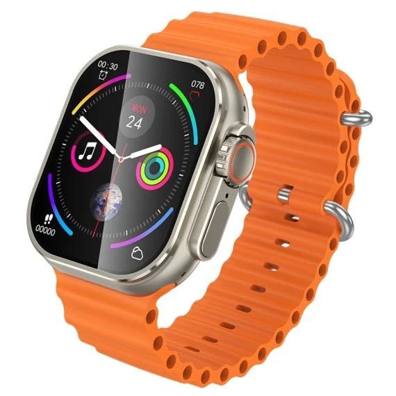 SmartWatch Hoco Y23 Ultra   Multilanguage, Auriu Titanium