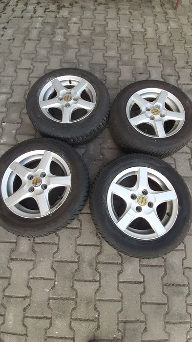 Vand jante ENZO +cauciucuri UNIROYAL