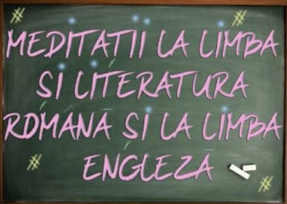 Ofer meditații la limbile română și engleză
