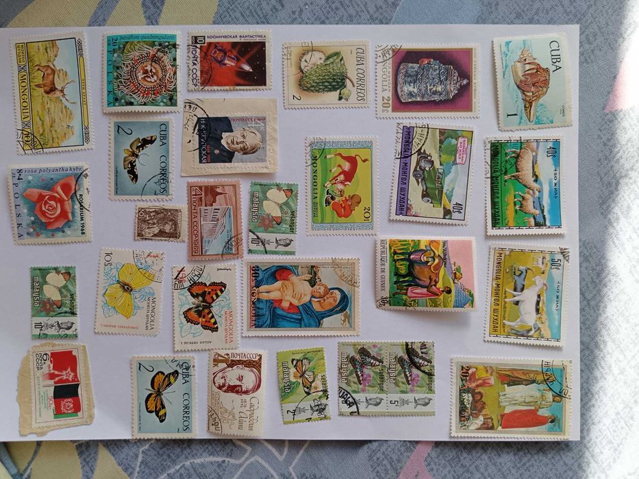 Марки новые почтовые