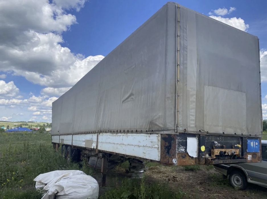 Полуприцеп крона тент