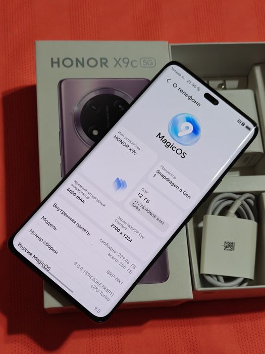 Honor X9c 256 gb Ram 12 5G EAC