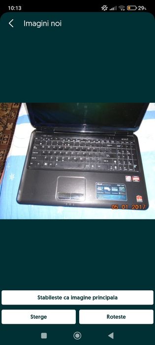 Dezmembrez HP Pavilion DV6 impecabil& laptop asus k50af& Rami ddr2