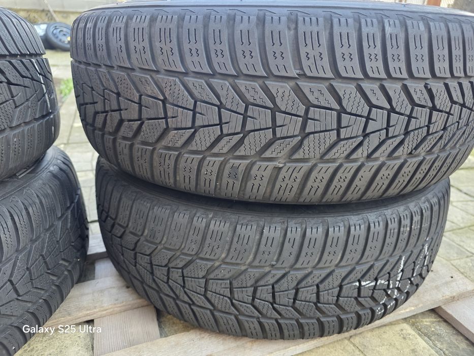 Лети джанти 17ки 5х114.3 Hyundai + зимни гуми 215/60/17 Hankook