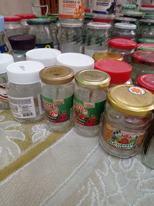 Банки разных ёмкостей