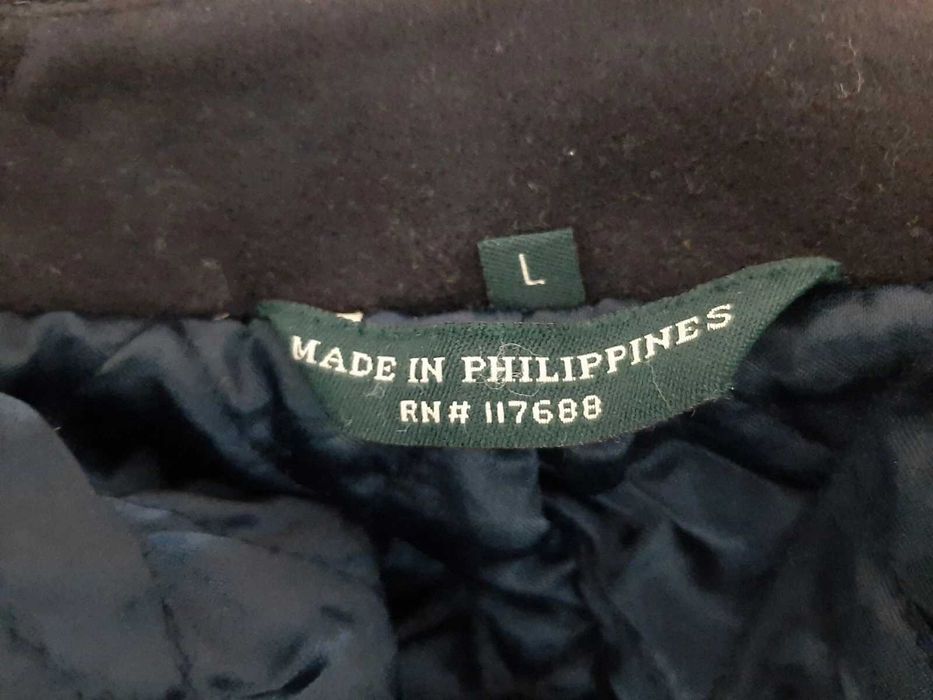 Ralph Lauren Мъжко Вълнено Палто Размер L Ватирано Ралф Лорен