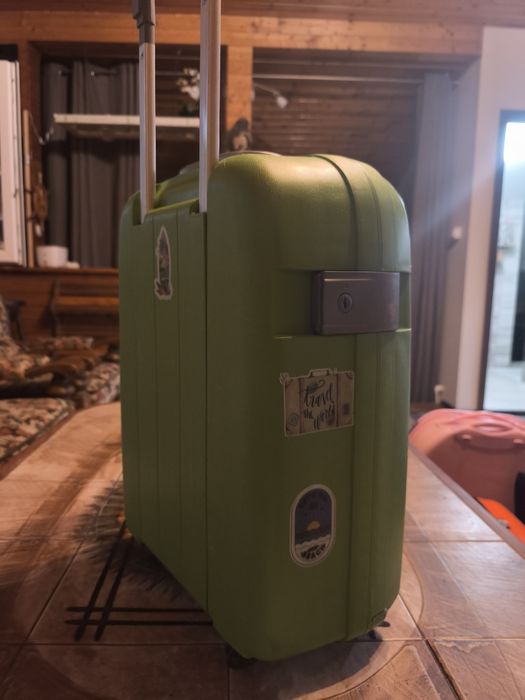 Troler ABS mic verde