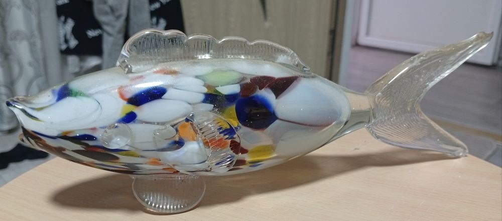 Pește din sticlă Murano