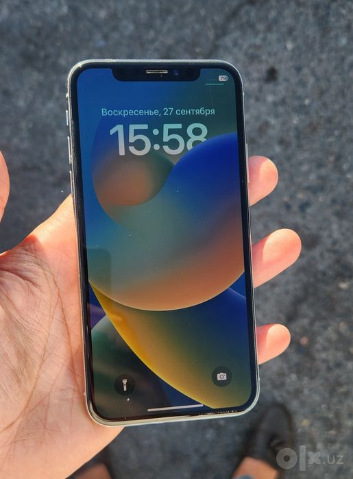 Продам свой iPhone X, white, 256Gb