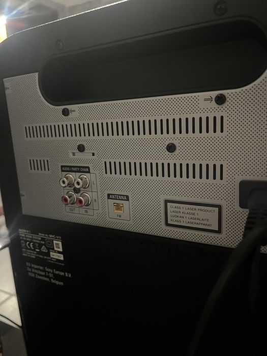 Sony MHC V11 Парти Система Микрофон Дистанционно Перфектно Състояние