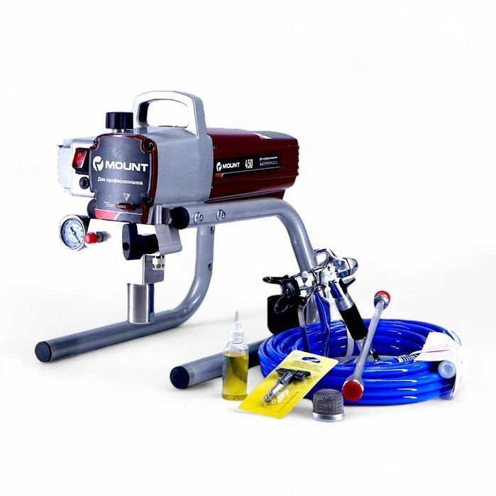 MOUNT Безвоздушный краскопульт 450 Качественный Окрасочный аппарат