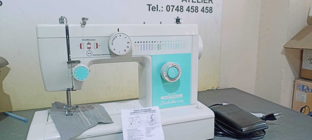 Masina de cusut electrica Victoria Zauberline 2700