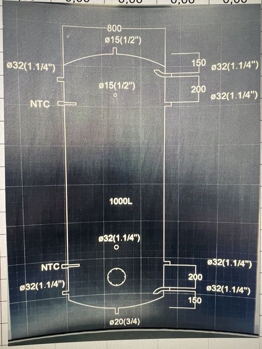 Буферная ёмкость. тепло аккумулятор