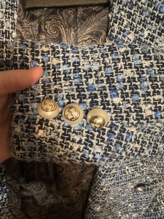 Пиджак женский твидовый