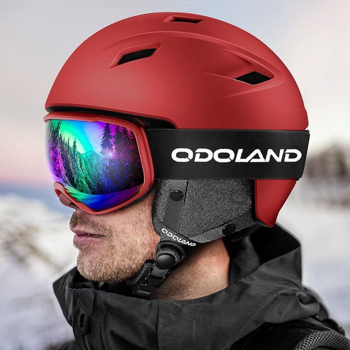 Casca și ochelari schi ski Odoland. (NOUĂ)