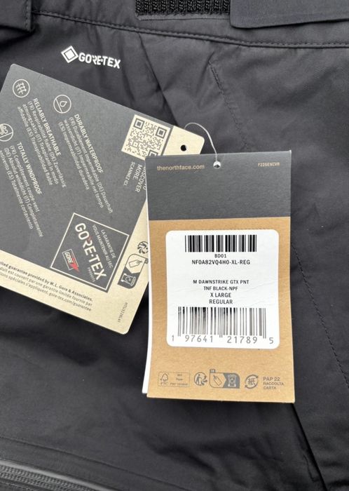 The North Face Dawnstrike GTX панталон Gore-Tex XL Нов с етикет