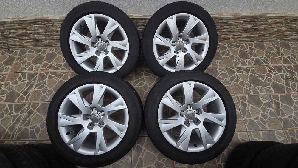 Jante aliaj 5x112 audi Anvelope 225 50 r17 a4 a5 b8