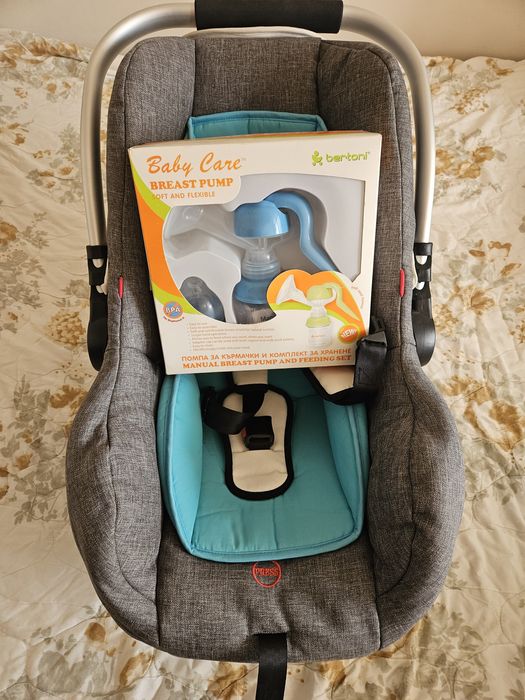 Детска количка + кош за кола