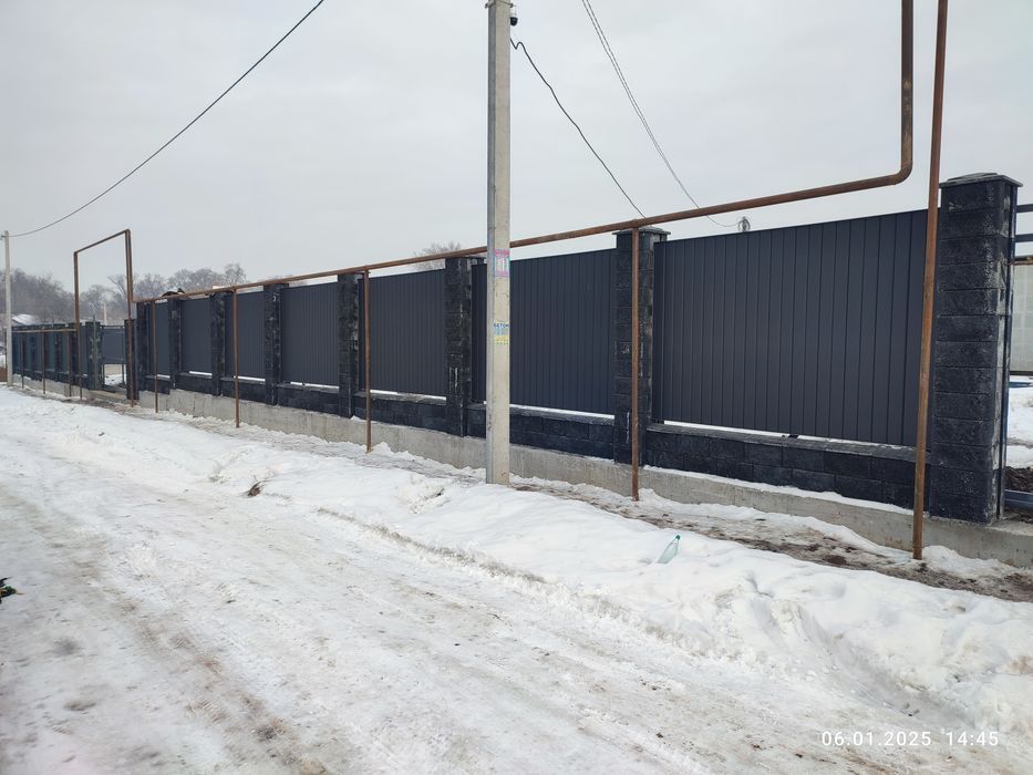 Заборы .ворота .