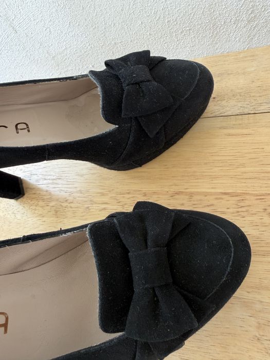 Pantofi piele intoarsa Unisa