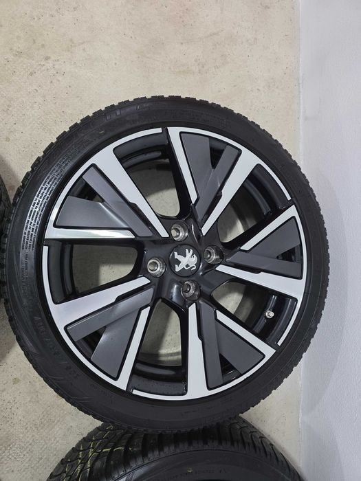Jante 17 originale Peugeot 308,3008, 208,2008 DS3 DS4 DS5 4x108 7J et 32 anvelope 205 45 17