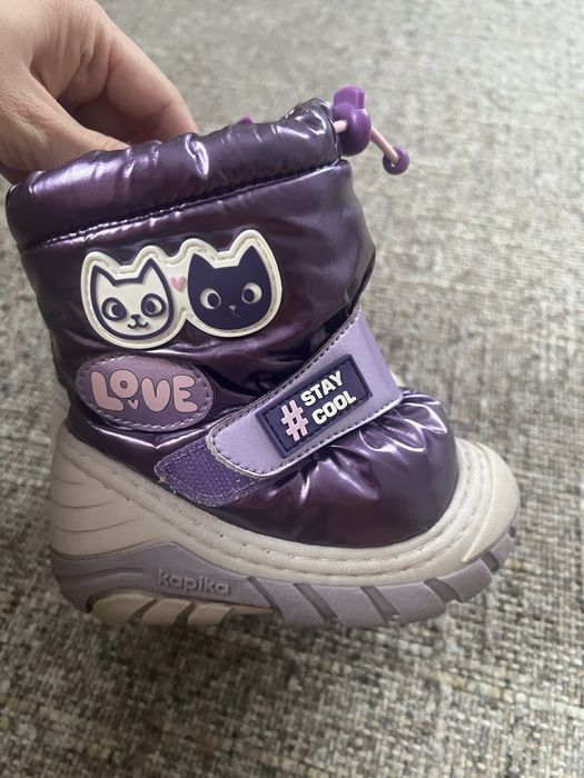 Сапоги детские на девочку