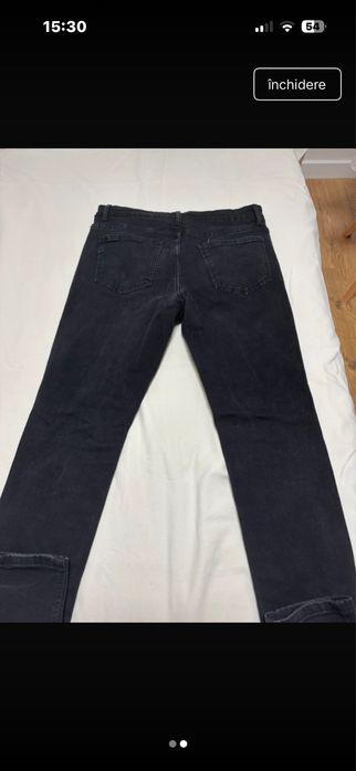 Blugi slim fit ripped
