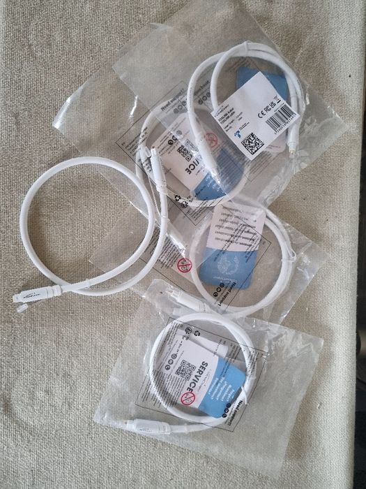 Pachet 5 buc Cabluri Audio Optic Digital "Kabel Direkt" 0,6 m. Noi.