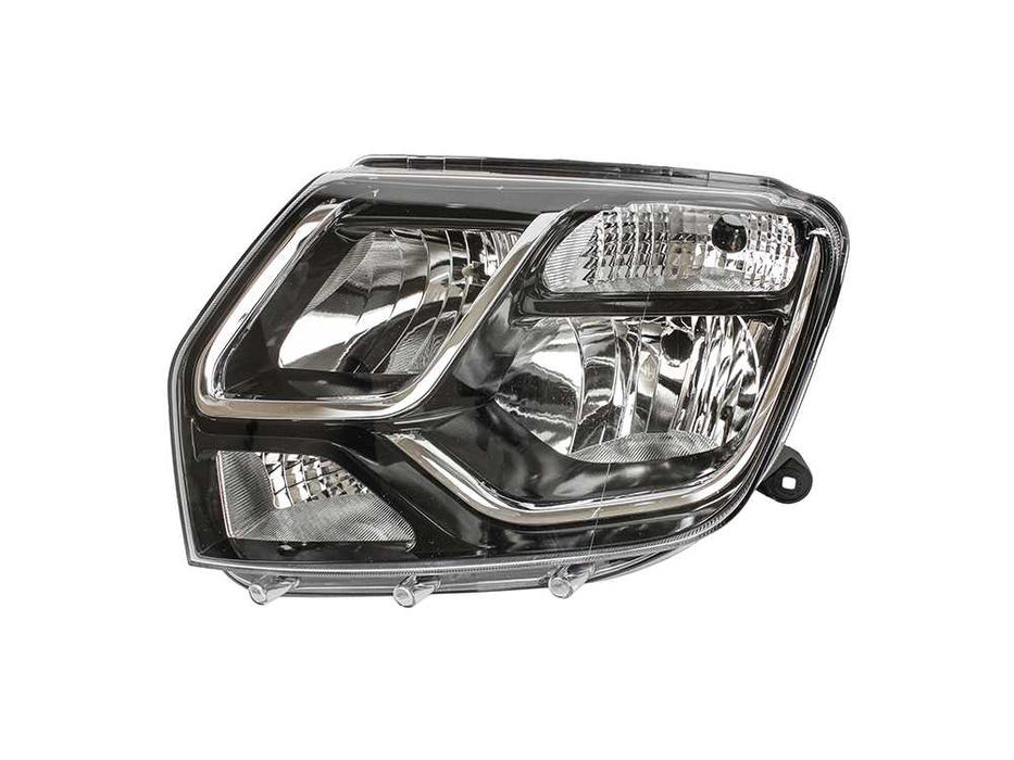 Фарове Фар Дачия Дъстър / DACIA DUSTER 2013-2018 ръчно рег. / ЧЕРЕН