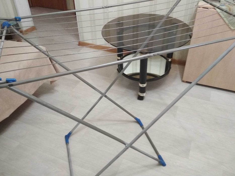 сушилка для белья, напольная , складная  !