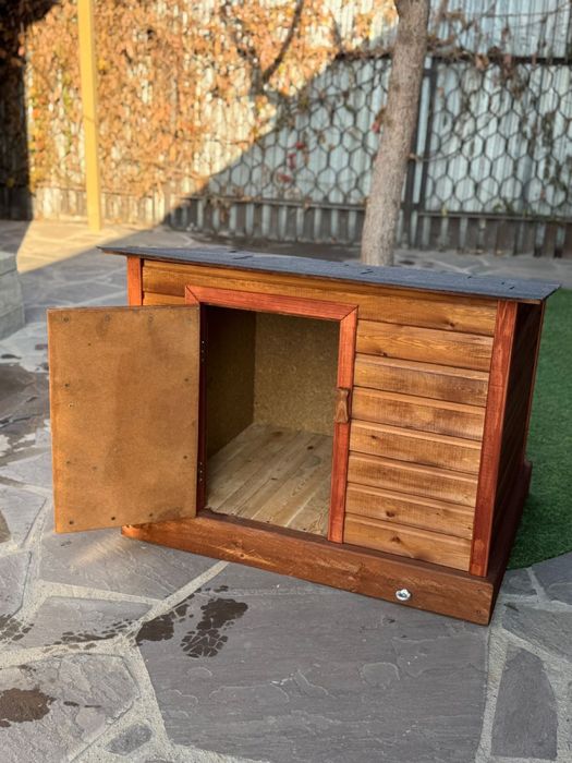 Будка для собак утепленная