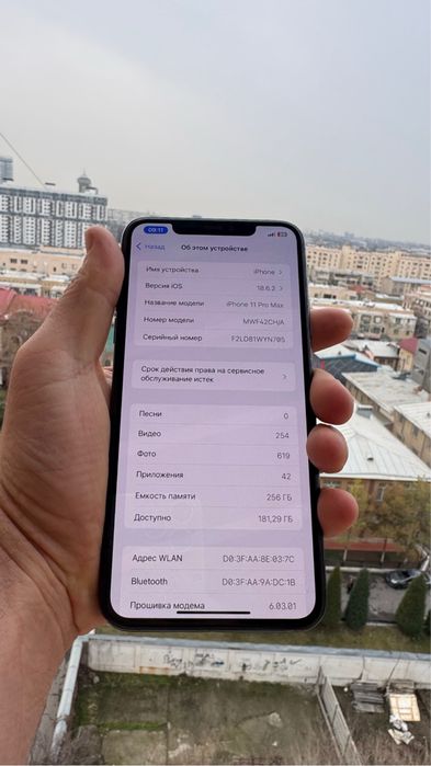 Iphone 11 pro max 256gb