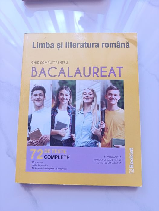 Vând manuale și culegeri pentru liceu și Bacalaureat
Vând mai mult