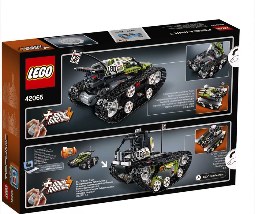Lego City Fire Boat - Technic RC Tracked Racer