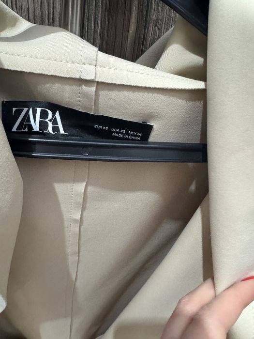 Trench piele intoarsa