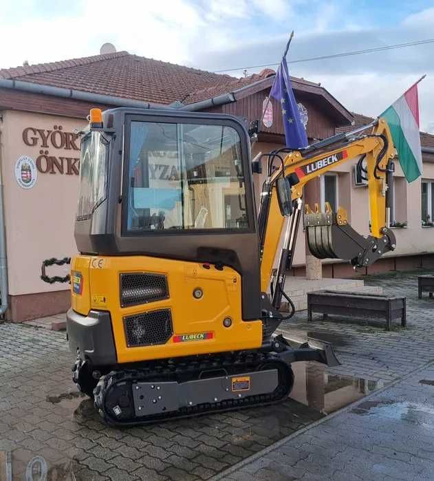 Miniexcavator Lubeck Ex231pro-Utilaj Nou-Garantie 2 ani