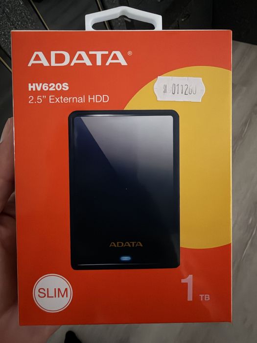 Външен хард диск Adata 2.5’ - 1TB
