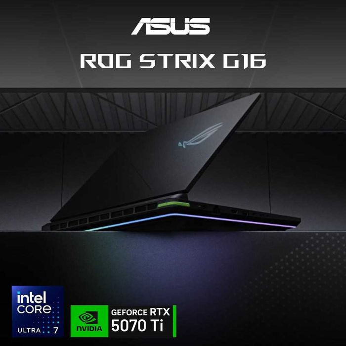 Asus ROG G615 Ultra7-255H,16GB,1TB,RTX5070Ti 2 Года Гарантия Nout.uz
