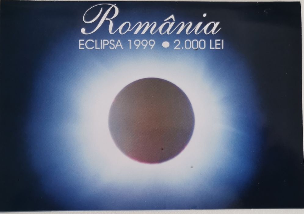 Bancnota 2000 lei Eclipsa seria 001A