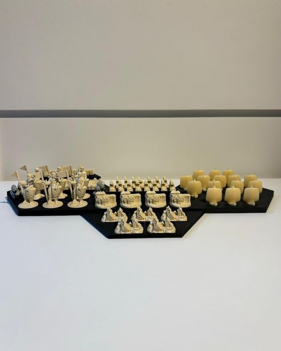 „Organizator de piese Catan (Orașe și Cavaleri + Navigatorii)