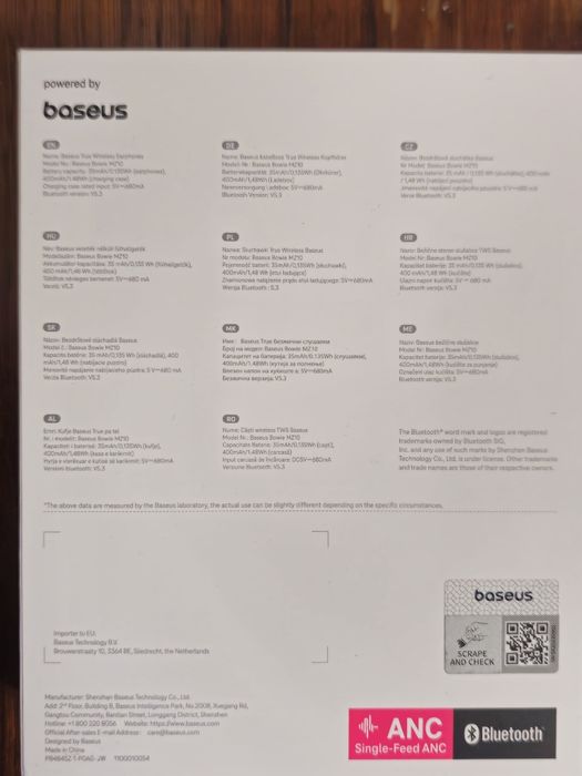 Vând Casti wireless si Brățară smart band