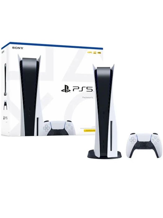 Playstation 5 с двумя контролем