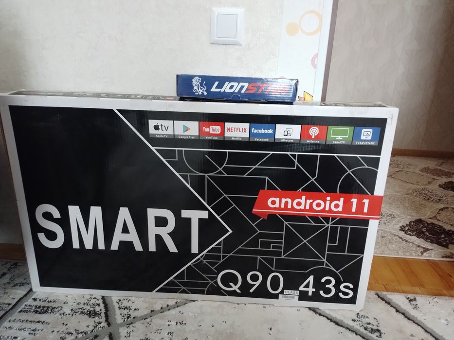 Smart tv 45 va 43 lik devorga osadigani bilan