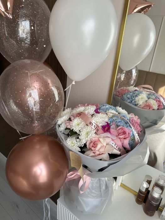 Свежие букеты цветы